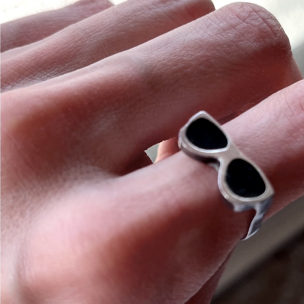 Handcrafted Sunglasses Ring